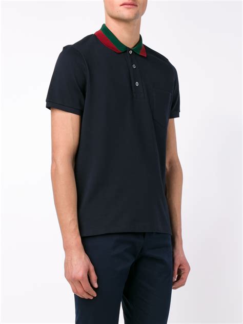 gucci polo shirt dress|gucci navy striped polo shirt.